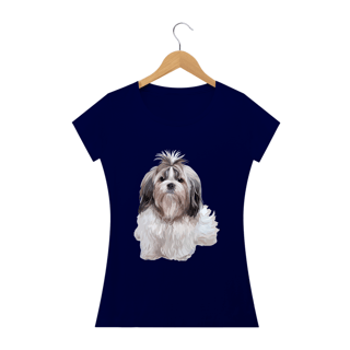 Nome do produto Baby Look Shih Tzu Realista