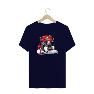 Nome do produto Camiseta Plus Size Bulldog Francês Pirata