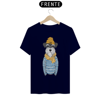 Nome do produto Camiseta Schnauzer Cachorro Marinheiro