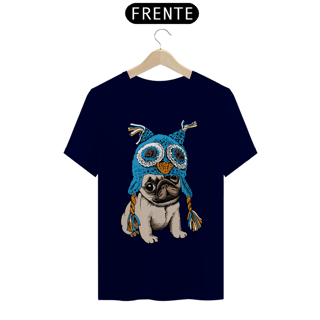 Nome do produto Camiseta Cachorro Pug Coruja