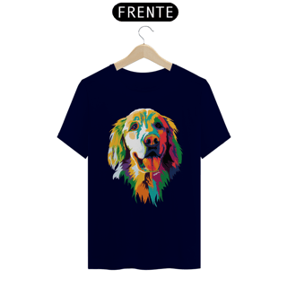 Nome do produto Camiseta Golden Retriever Ilustração Cores