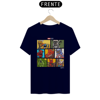 Nome do produto Camiseta Marvel Dogs Super Heróis