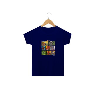 Nome do produto Camiseta Infantil Marvel Dogs Super Heróis