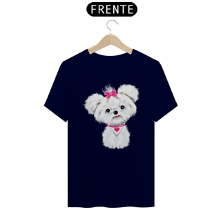 Nome do produto Camiseta Maltês de Lacinho