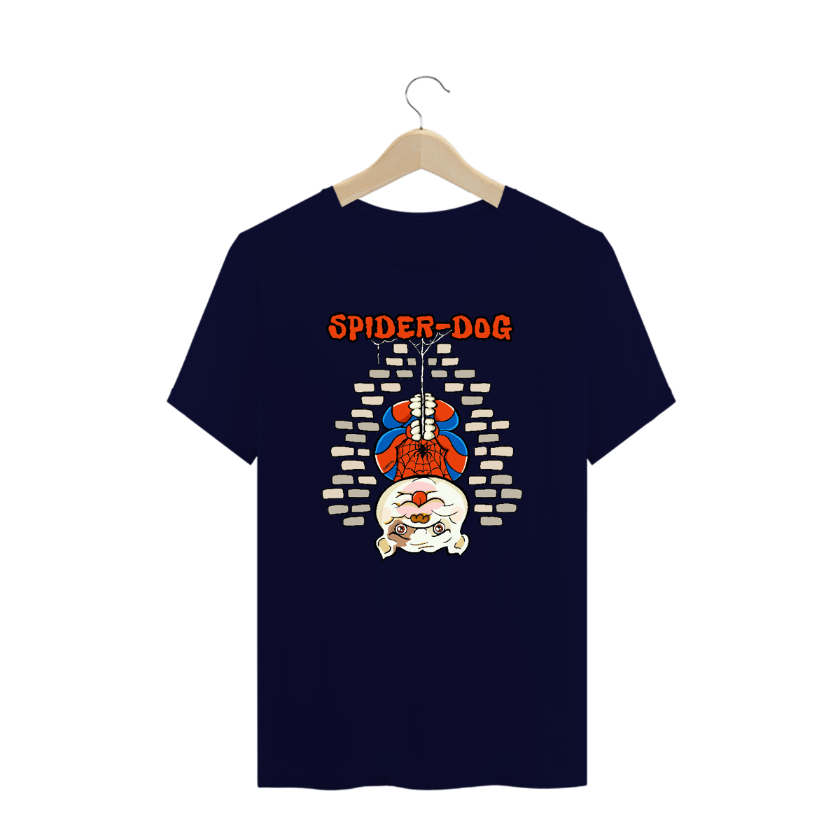 Nome do produto: Camiseta Plus Size Spider-Dog