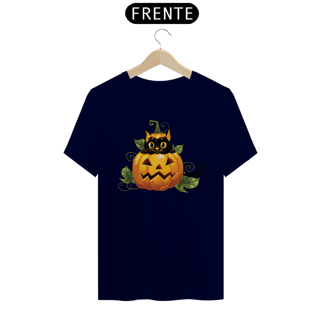 Nome do produto Camiseta Gato Preto Halloween