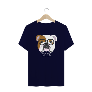 Nome do produto Camiseta Plus Size Bulldog Inglês Geek