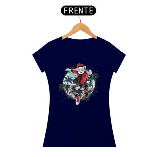 Nome do produto Baby Look Gato Skatista