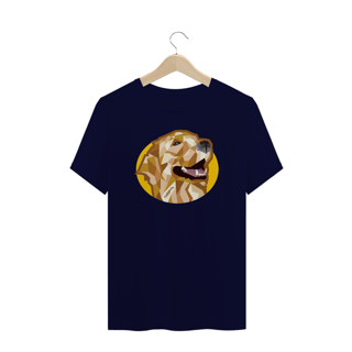 Nome do produto Camiseta Plus Size Golden Retriever Mosaico Guth Dog