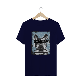 Nome do produto Camiseta Plus Size Bad Dog
