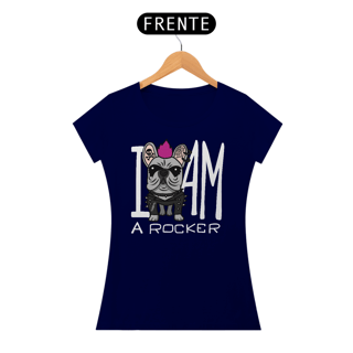 Nome do produto Baby Look I Am a Rocker