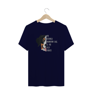 Nome do produto Camiseta Plus Size Meu Bernese é Meu Melhor Amigo