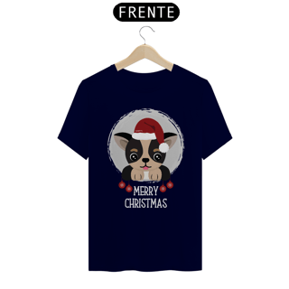 Nome do produto Camiseta Cachorro Merry Christmas