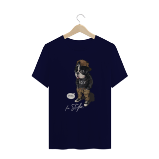 Camiseta Plus Size Cachorro - Stay in Style