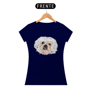 Nome do produto Baby Look Lhasa Apso Pintura Digital
