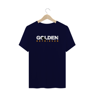 Nome do produto Camiseta Plus Size Golden Retriever Logotipo