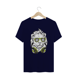 Nome do produto Camiseta Plus Size Leão - Modelo 1
