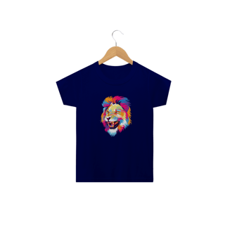 Nome do produto Camiseta Infantil Leão - Modelo 2