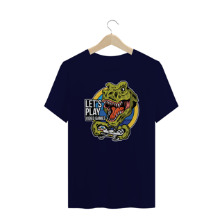 Nome do produto Camiseta Plus Size Dinossauro - Modelo 4