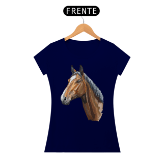 Nome do produto Baby Look Cavalo - Modelo 3