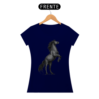 Nome do produto Baby Look Cavalo - Modelo 4