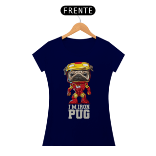Nome do produto Baby Look I'm Iron Pug