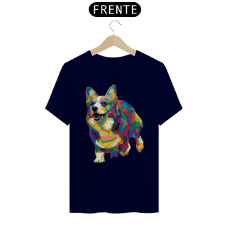 Nome do produto Camiseta Welsh Corgi Pop Art