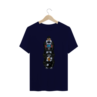 Nome do produto Camiseta Plus Size Macaco - Modelo 5