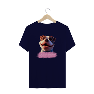 Nome do produto Camiseta Plus Size De.Feenda - Toda Vidinha Vale a Pena - Modelo 1B