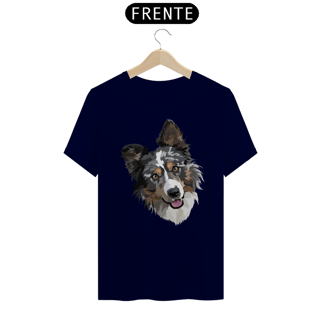 Nome do produto Camiseta Border Collie Realista