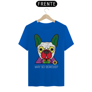 Nome do produto Camiseta Cachorro Coringa - Why So Serious?