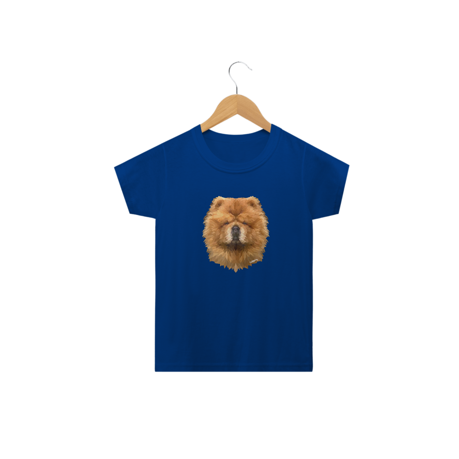 Camiseta Infantil Chow Chow Mosaico