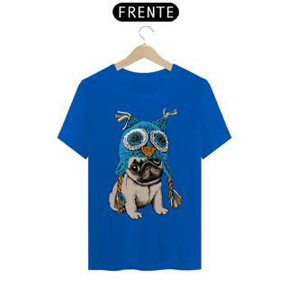 Nome do produto Camiseta Cachorro Pug Coruja