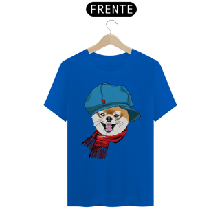 Nome do produto Camiseta Spitz Alemão de Boina e Cachecol