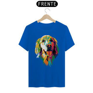 Nome do produto Camiseta Golden Retriever Ilustração Cores