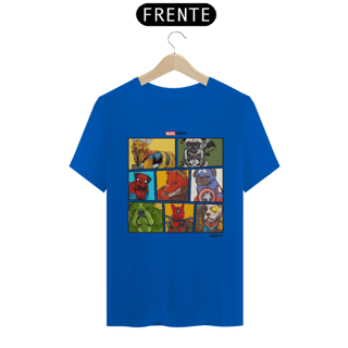 Nome do produto Camiseta Marvel Dogs Super Heróis