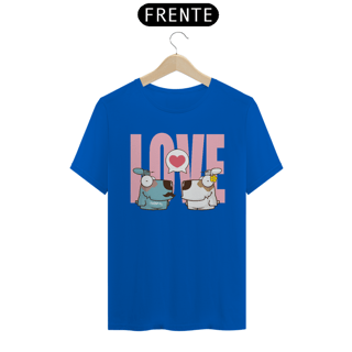Nome do produto Camiseta Cachorro Casal Love