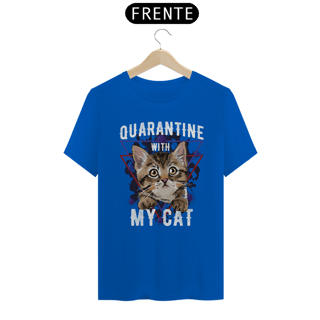 Nome do produto Camiseta Quarantine With My Cat