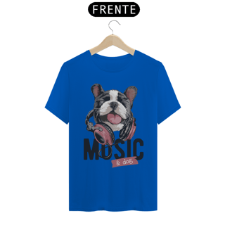 Nome do produto Camiseta Music and Dog