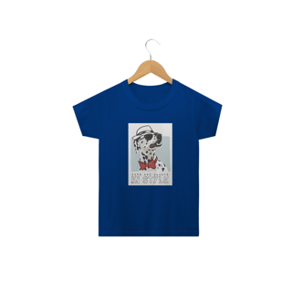 Nome do produto Camiseta Infantil Dálmata de Chapéu e Gravatinha Borboleta