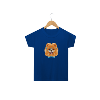 Nome do produto Camiseta Infantil Spitz Alemão - Lulu da Pomerânia Macho