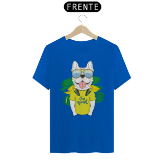 Nome do produto Camiseta Cachorro Vai Brasil