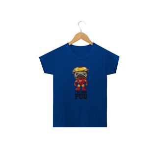 Nome do produto Camiseta Infantil I'm Iron Pug