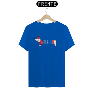 Nome do produto Camiseta Dachshund Natal Ho Ho Ho