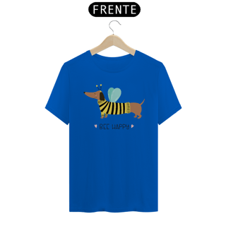 Nome do produto Camiseta Dachshund Bee Happy