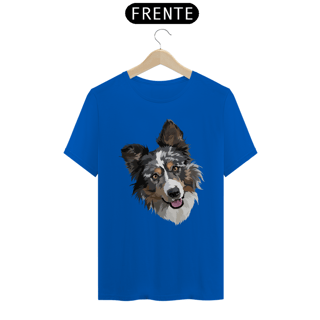 Nome do produto Camiseta Border Collie Realista