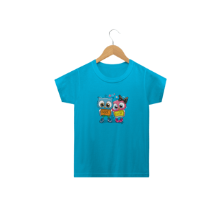 Nome do produto Camiseta Infantil Coruja - Modelo 1