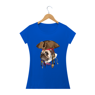 Nome do produto Baby Look Pug Pirata
