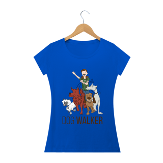 Nome do produto Baby Look Dog Walker - Passeadora de Cães