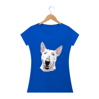 Nome do produto Baby Look Bull Terrier Pintura Digital